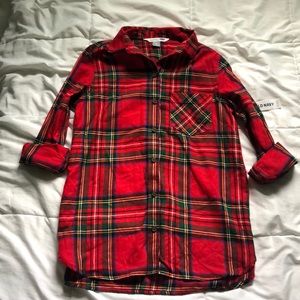 Old Navy Flannel Button Up
